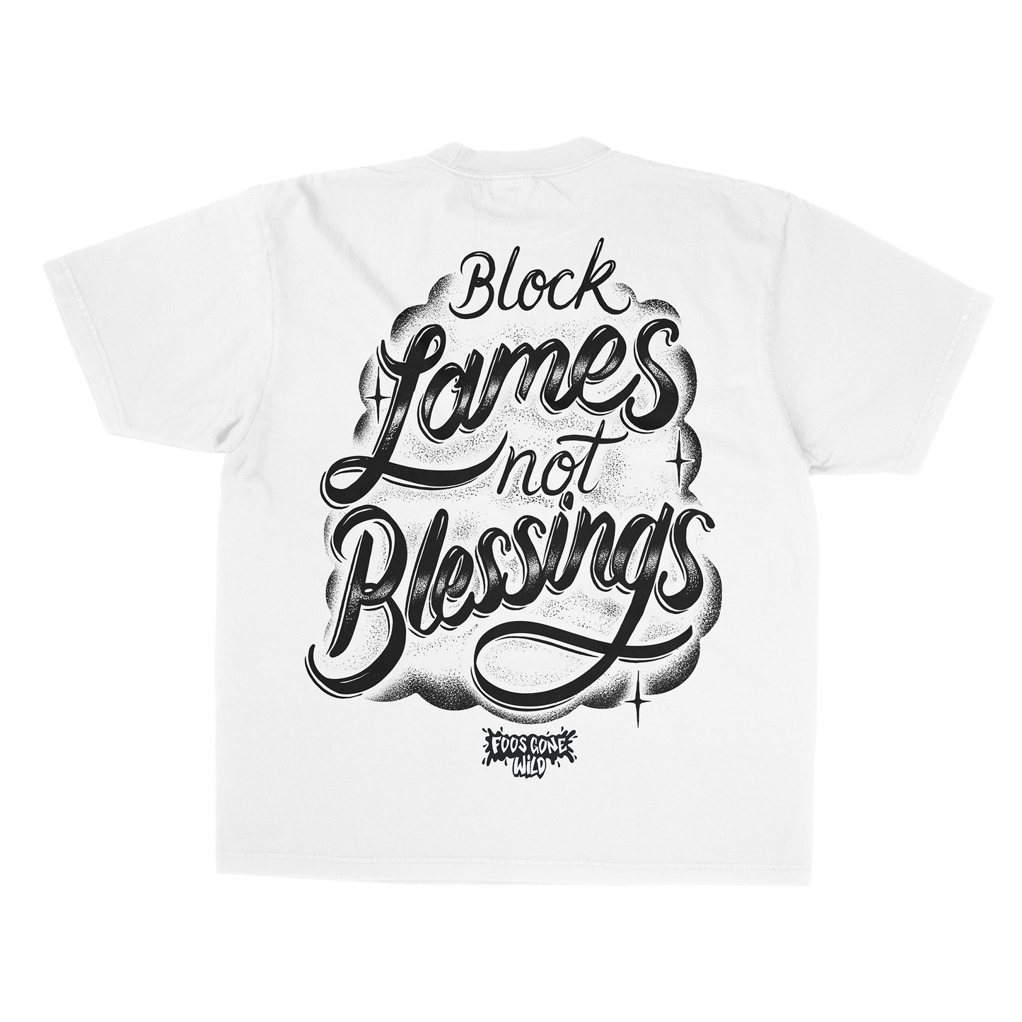 Blessings White T-Shirt Back