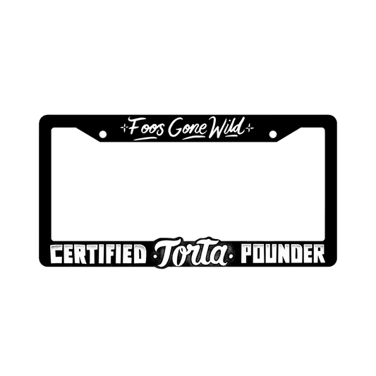 Torta Pounder License Plate Holder