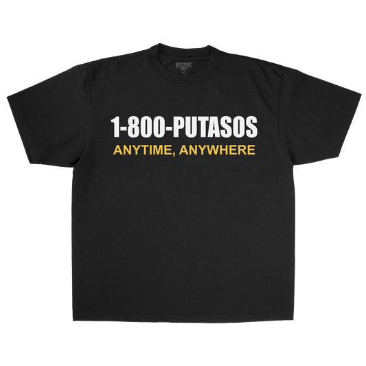 1-800-Putasos T-Shirt Front