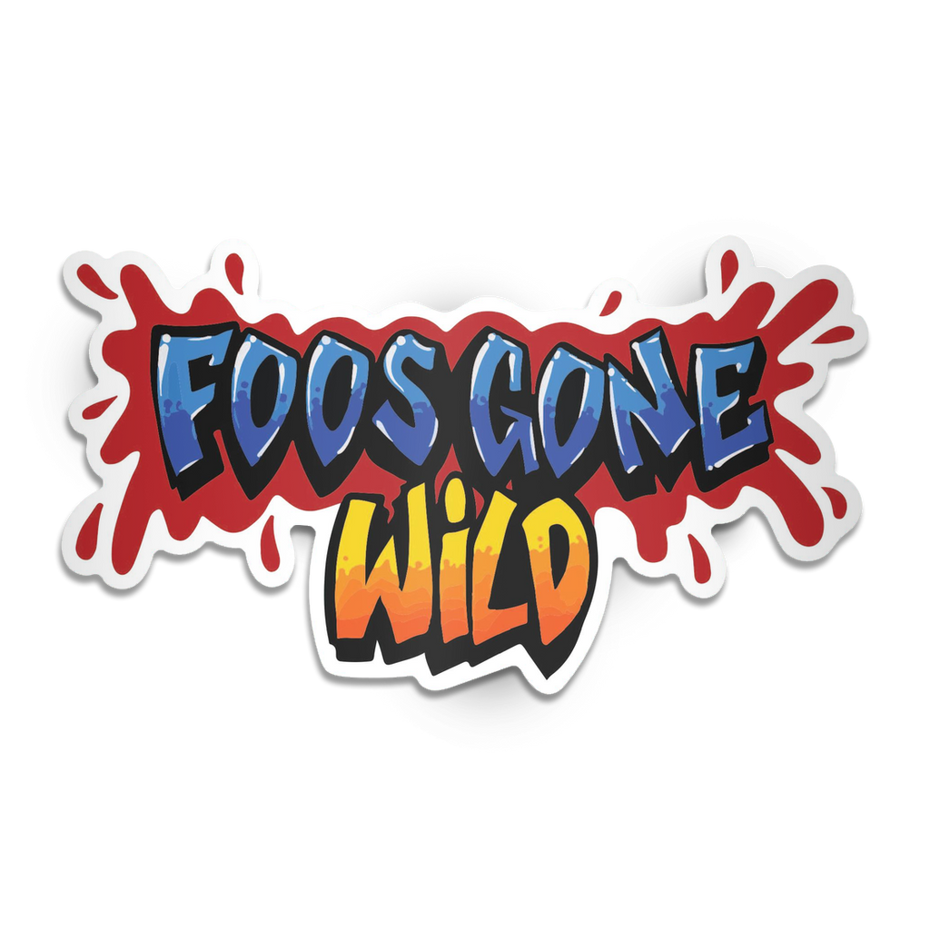 FOOS GONE WILD STICKER