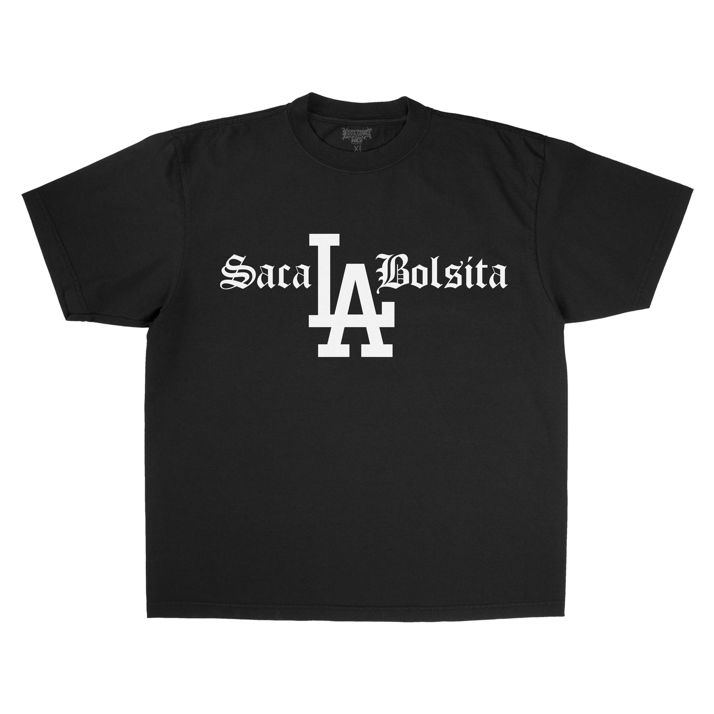 Saca LA Bolsita Black T-Shirt