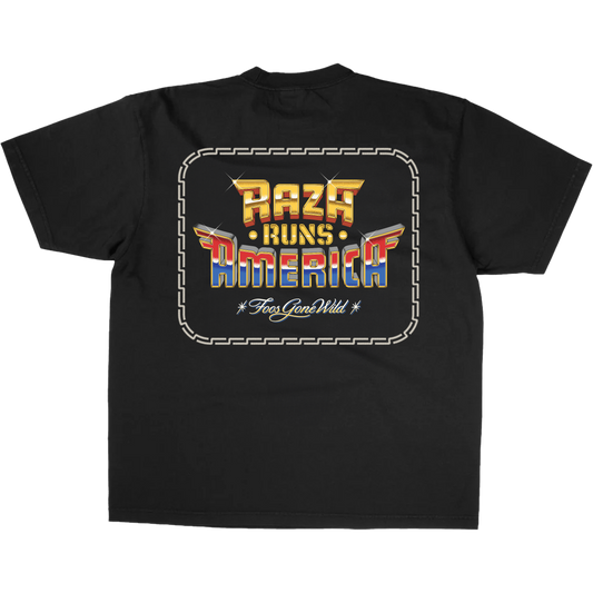 RAZA RUNS AMERICA T-SHIRT