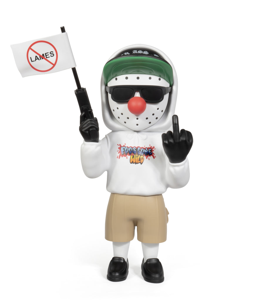 LIMITED EDITION LIL MR. E "FLY THE FLAG" 20 INCH FIGURINE (SIGNED)