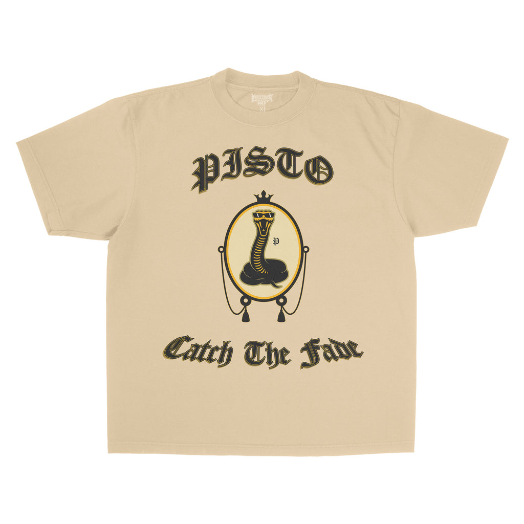 PISTO LOGO TEE - CREAM