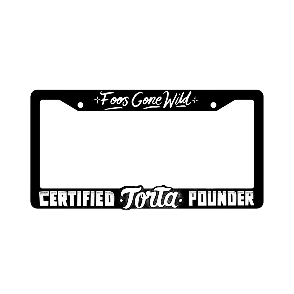 Torta Pounder License Plate Holder