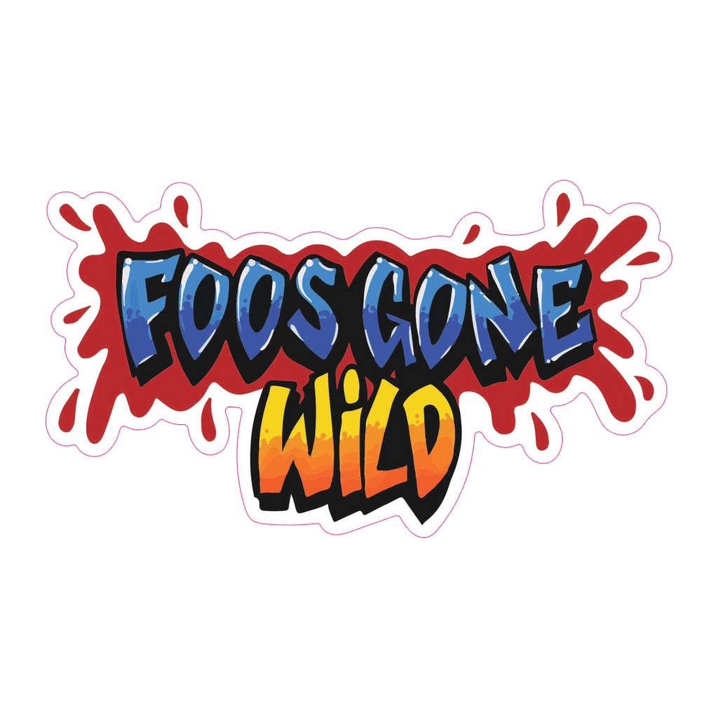 FOOS GONE WILD STICKER