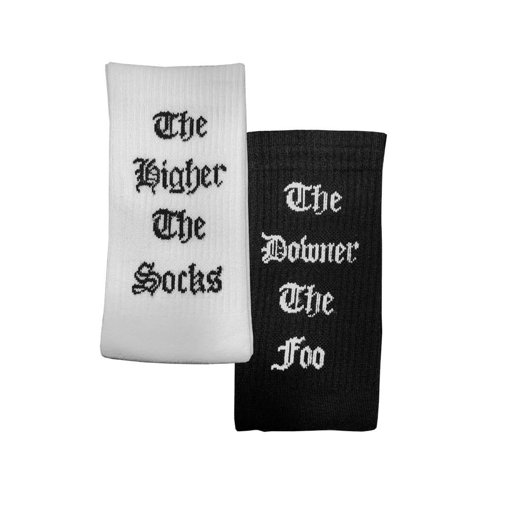 "The Higher the Socks, the Downer the Foo" Tube Socks Bundle